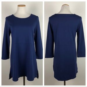 J. JILL Royal Blue Ponte Tunic